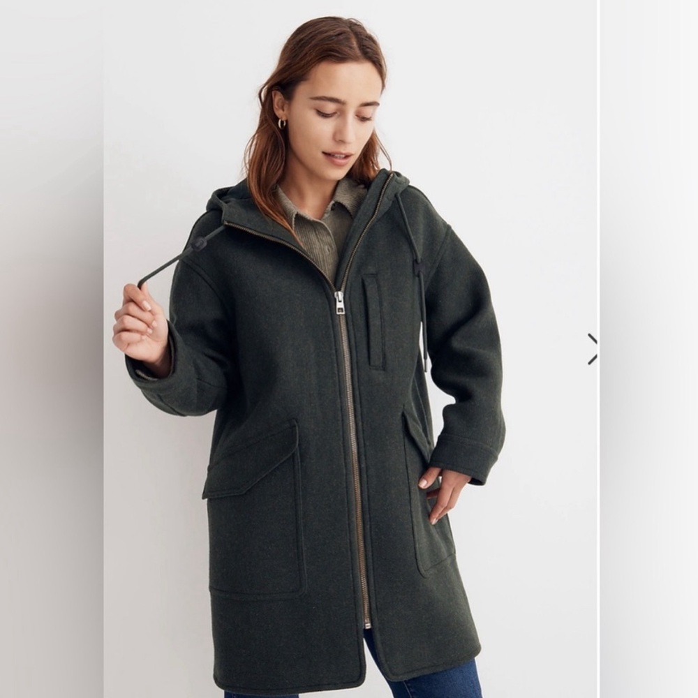 Madewell Lynnford Wool Long Coat